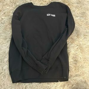 New York sweat shirt colorful cute, black